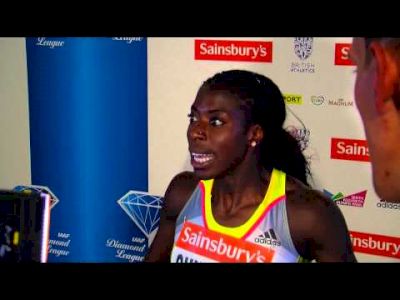 Christine Ohuruoghu big 400m win at London DL 2013