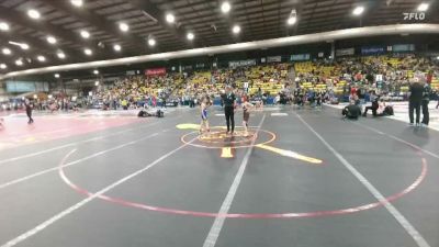 65 lbs Quarterfinal - John Clark, Cowboy Kids Wrestling Club vs Kade Edgar, Redfield Youth Wrestling