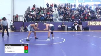 170 lbs 3rd Place - Mauro Pellot, Fairfax vs Tim Froelich, Salesianum