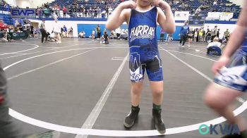 Quarterfinal - Conley Robinson, Pawnee Wrestling Club vs Ryker Williams, Harrah Little League Wrestling