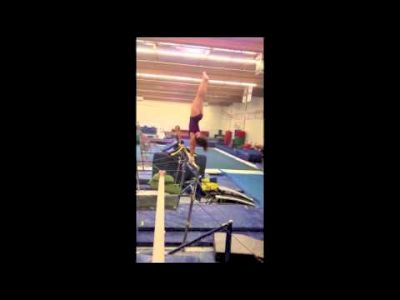 Shani Remme ~ Shoot Over Toe On Full Toe On to High Bar