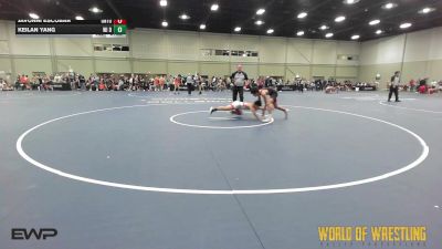 110 lbs Rr Rnd 1 - Javonni Escobar, Untouchables 14U Purple vs Keilan Yang, WI Dual Team 14U