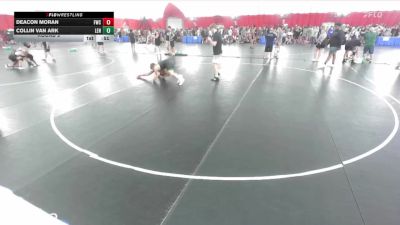 189-191 lbs Round 2 - Deacon Moran, FZ Wrestling Club vs Collin Van Ark, Lena/Bonduel