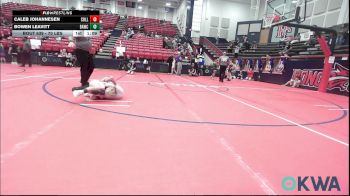 70 lbs Rr Rnd 5 - Caleb Johannesen, Collinsville Cardinal Youth Wrestling vs Bowen Leavitt, Broken Arrow Wrestling Club