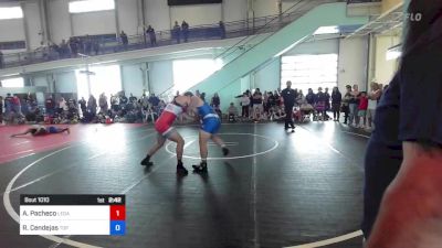 190 kg Round Of 16 - Aiden Pacheco, Legacy WC vs Ramon Cendejas, Top Dog WC