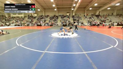 120 lbs Round Of 128 - Lenny Fries, FL vs Giovani Rivera, AZ