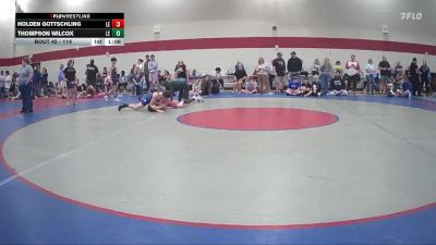 114 lbs Round 3 - Thompson Wilcox, Radford Trained vs Holden Gottschling, Legacy Elite Wrestling Club