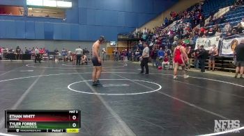 2 - 190 lbs Cons. Round 3 - Tyler Forbes, Central (Woodstock) vs Ethan Whitt, Marion