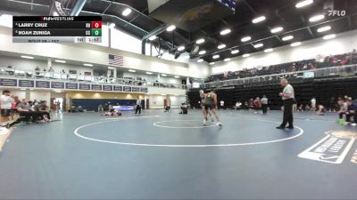 157 lbs Quarterfinal - Noah Zuniga, Cerritos College vs Larry Cruz, Rio Hondo