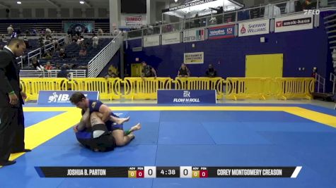 Corey Montgomery Creason vs Joshua B. Parton 2025 Pan IBJJF Jiu-Jitsu No-Gi Championship