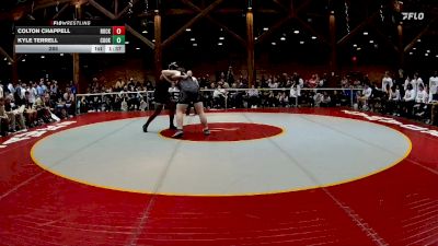 285 lbs Semis & 3rd Wb (16 Team) - Colton Chappell, Rockmart vs Kyle Terrell, Cook