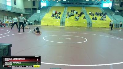 138 lbs Champ. Round 1 - Jovany Paniaua, Woodburn vs Cassius Lesperance, Grant