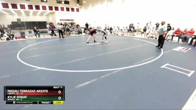 145 lbs Placement Matches (8 Team) - Magali Terrazaz-Arzate, Liberty, AZ vs Kylie Donat, Bemidji, MN