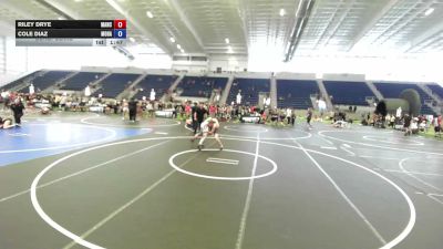 123 kg Consolation - Riley Drye, Mancos Bluejays vs Cole Diaz, Mohave WC