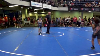 67 lbs Cons. Sub-quarters - Kitt Messiter, NOVA Wrestling Club vs John Motes, Gold Rush Wrestling