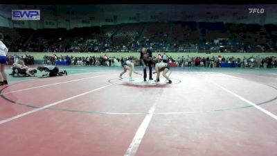 101 lbs Round Of 32 - Alina Peralta, Team Tulsa Wrestling Club vs Lydia Ellis, Catoosa High School Girls