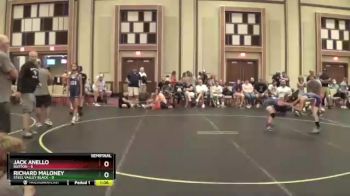 72 lbs Semis & 1st Wrestleback (8 Team) - Richard Maloney, Steel Valley Black vs Jack Anello, Buxton