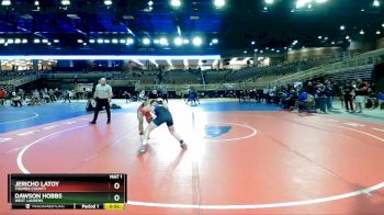 106 lbs Cons. Round 2 - Dawson Hobbs, West Laurens vs Jericho Latoy, Toombs County