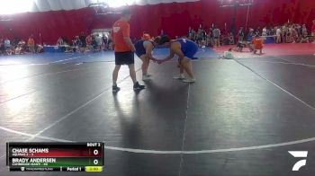 285 lbs Round 1 (4 Team) - Chase Schams, Aquinas 2 vs Brady Andersen, Cambridge-Isanti