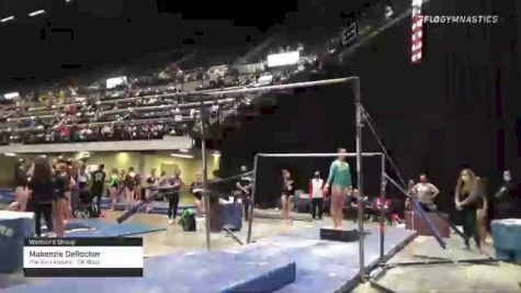 Makenzie DeRocher - Women's Group, The Turn Around - GK Blaze - 2021 Women's Xcel Region 4 Championships