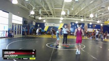 113 lbs Round 6 (8 Team) - Diego Morales, SOWA / HWC BLUE vs Josh Sabbia, Griffin Fang