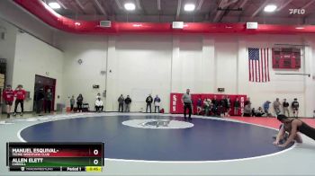 106 lbs Cons. Round 1 - Manuel Esquival-, Techie Wrestling Club vs Allen Elett, Carroll