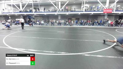 125 lbs Consi Of 16 #1 - Benny Herrera, Sacred Heart University vs Desmond Pleasant, Drexel