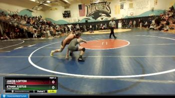 175 lbs Quarterfinal - Ethan Justus, Lake Stevens vs Jakob Lofton, Concrete