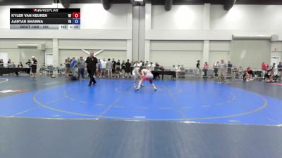 120 lbs Cons. Round 3 - Kyler Van Keuren, WI vs Aaryan Sharma, VA