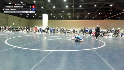 144 lbs Champ. Round 1 - Case Dennis, OK vs William Hendricks, TX