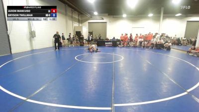 92 lbs Jaxon Mancuso, Louisiana vs Bryson Twillman, Missouri Blue