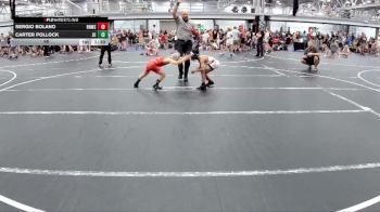 68 lbs Round 3 (8 Team) - Sergio Bolano, RedNose WS vs Carter Pollock, Journeymen Uprising