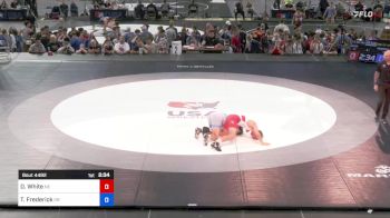 160 lbs Rnd Of 128 - Dreu White, Nebraska vs Trae Frederick, Oregon