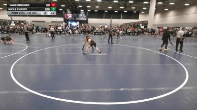 105 lbs Champ. Rd Of 32 - Alec Brenner, RT Elite Wrestling vs Lucas Chavez, Steel City Reloaded Wrestling Club