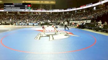 II-101 lbs Champ. Round 1 - Lenny Rosa, Corinth vs Parker Menechino, Mount Sinai