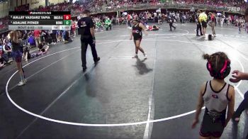 126 lbs Cons. Round 2 - Juillet Vazquez Tapia, Rocket Wrestling Club / RWC - Girls vs Adaline Pitner, Midwest Destroyers Wrestling Club