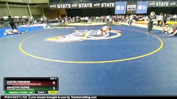 88 lbs Champ. Round 2 - Graesyn Gudde, Punisher Wrestling Company vs Austin Freniere, Cle Elum Mat Miners Wrestling Club