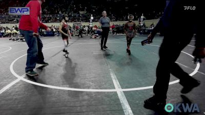 76 lbs Quarterfinal - Manny Payne Jr, Hurricane Wrestling Academy vs Beau Ferrell, Weatherford Youth Wrestling