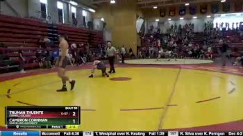 184 lbs Quarterfinal - Truman Thuente, Cornell College vs Cameron Cornman, Graceland University