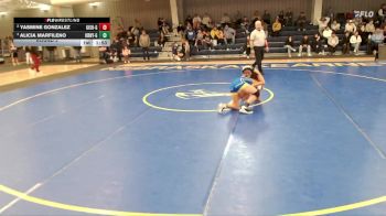 105 lbs Round 3 - Yasmine Gonzalez, Grand Island vs Alicia Marfileno, Kearney