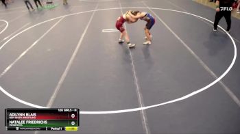 Semifinal - Natalee Friedrichs, Minnesota vs Adilynn Blais, Rum River Wrestling