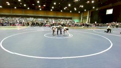 106 lbs Champ. Round 2 - Benson Tanner, Del Oro vs Emery Lewallen, Spanish Springs