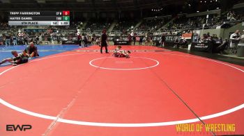 84 lbs 5th Place - Tripp Farrington, CP Wrestling vs Hayes Daniel, Threestyle