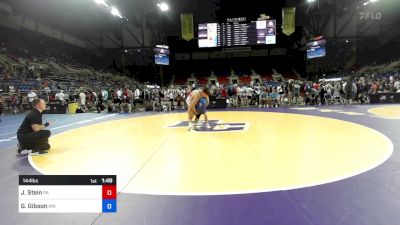 144 lbs Cons 64 #2 - Jacob Stein, PA vs Grayson Gibson, MN