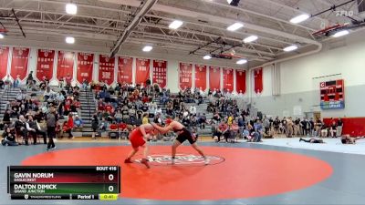 190 lbs Cons. Round 1 - Gavin Norum, Eaglecrest vs Dalton Dimick, Grand Junction