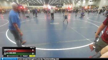 71 lbs Cons. Round 3 - Weston Rugg, WI vs Elias Nielsen, MN