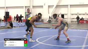 184 lbs C Of 8 #2 - James Rowley, Purdue vs Jaden Bullock, Michigan