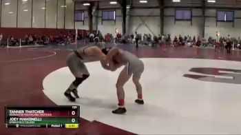 125 lbs Champ. Round 1 - Tanner Thatcher, Worcester Polytechnic Institute vs Joey Manginelli, Springfield College