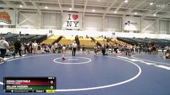101 lbs Round 5 - Aidan Constable, Club Not Listed vs Killian Hadden, Journeymen Wrestling Club