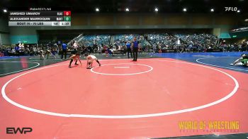 70 lbs 2nd Place - Jamshed Umarov, Black Fox Academy vs Alexander Marroquin, Mantanona TC